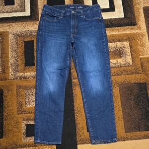 Old Navy Women's Straight Leg Jeans - Indigo